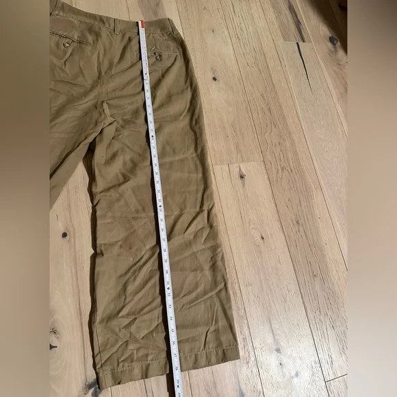 Madewell The Harlow Wide-Leg Pant | Size 8P | Khaki - Picture 7 of 12